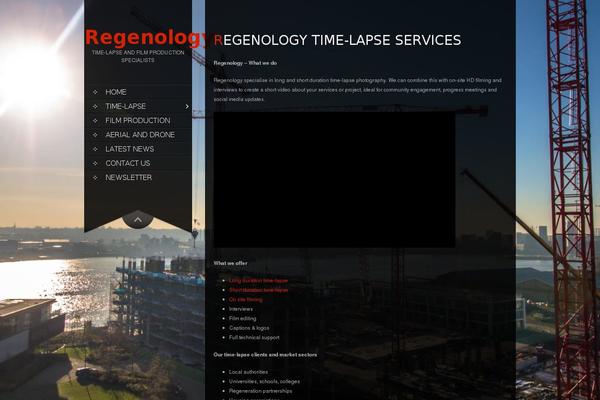 Hitchcock theme site design template sample