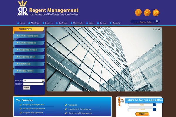 Site using Easy-real-estate plugin