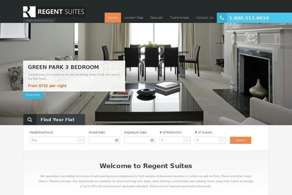 Realhomes Theme theme site design template sample