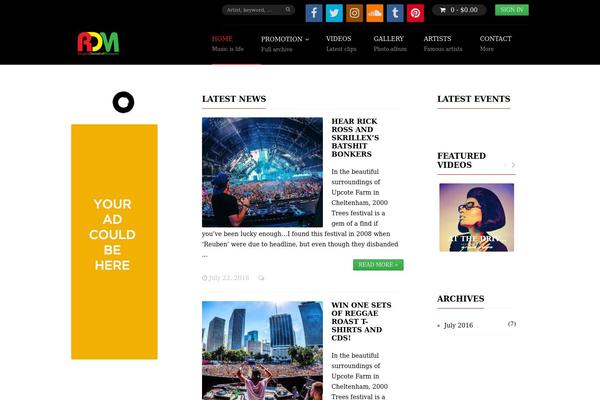 Site using Remixplus plugin