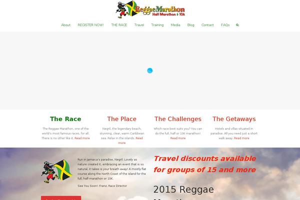 RunCrew theme site design template sample