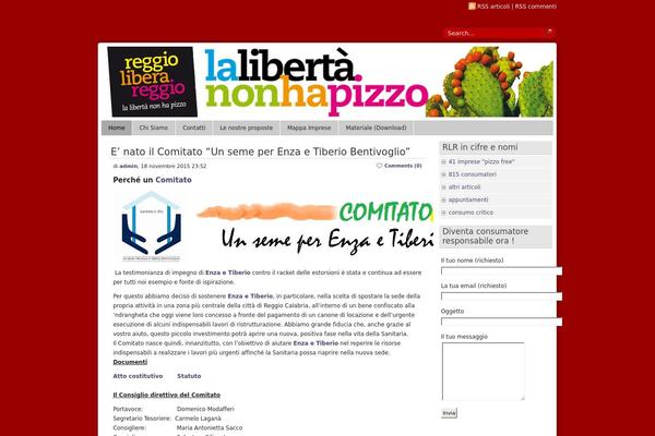 Panorama theme site design template sample
