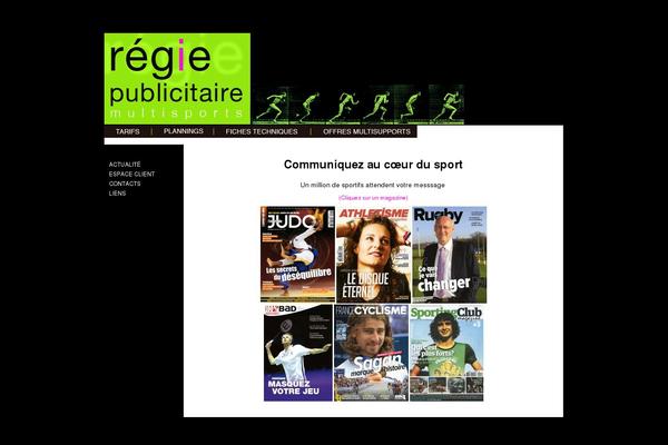 Site using Page-flip-image-gallery plugin