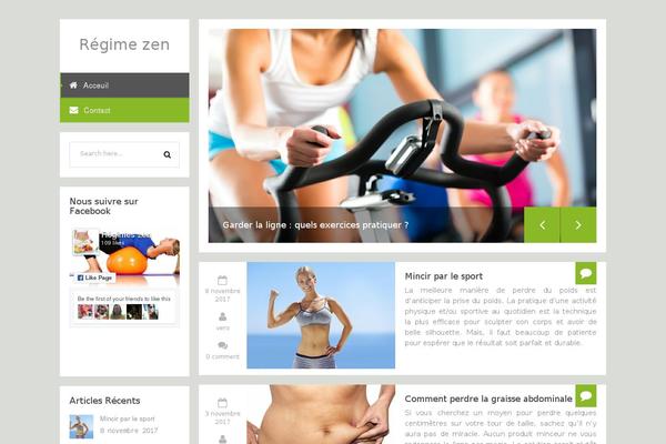 regime-zen.com site used Unik