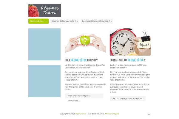 MiCasa theme site design template sample