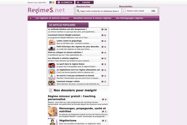 regimes.net site used Regime