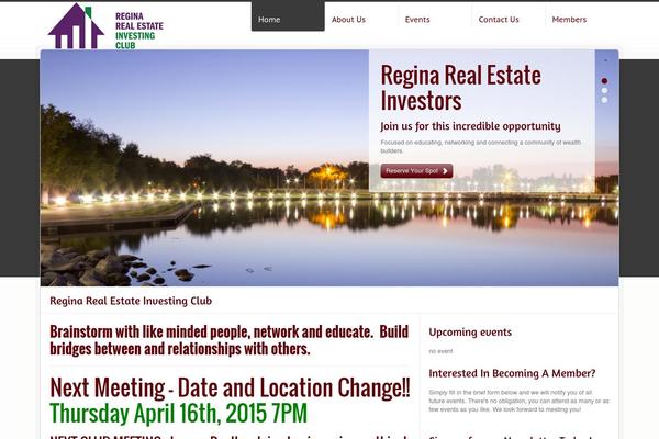 Site using Event List plugin