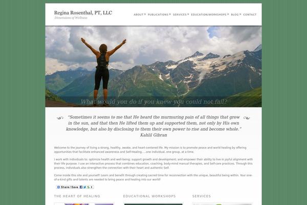 Dandelion theme site design template sample