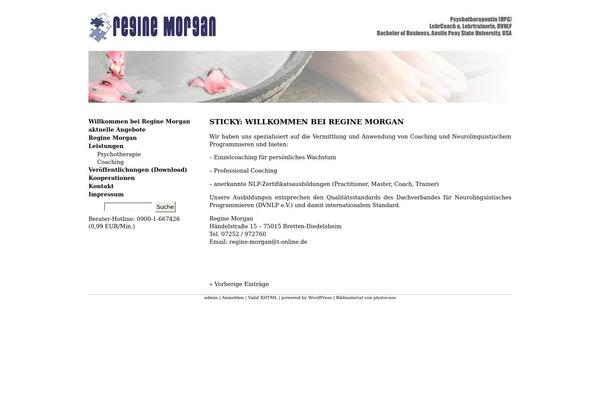 regine-morgan.de site used Slow