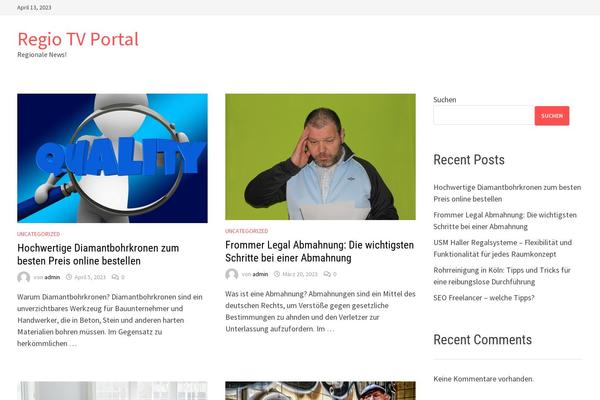 regio-tv-portal.de site used Bam