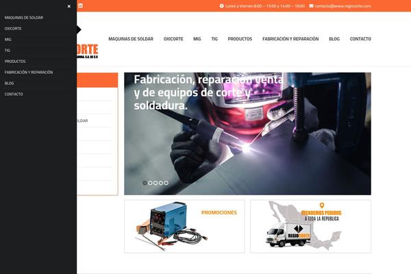Porto Child theme site design template sample