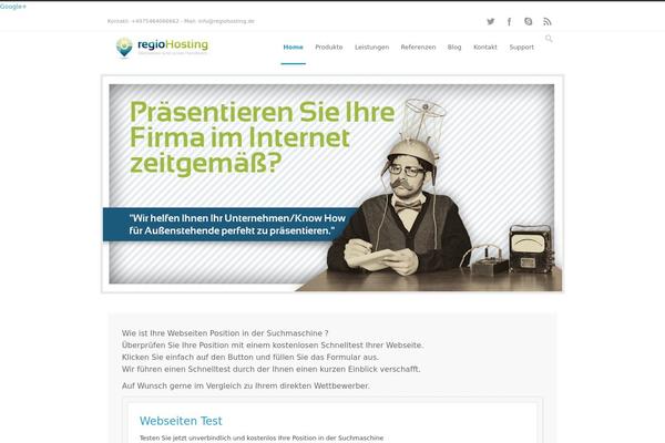 regiohosting.de site used Inovado