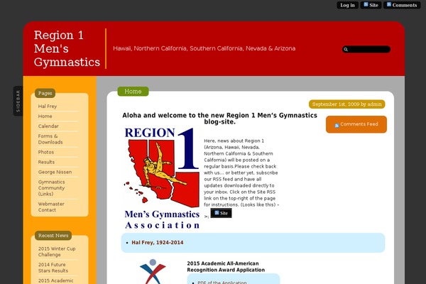 Ahimsa theme site design template sample