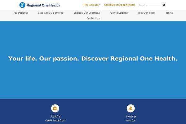 regionalonehealth.org site used Regional
