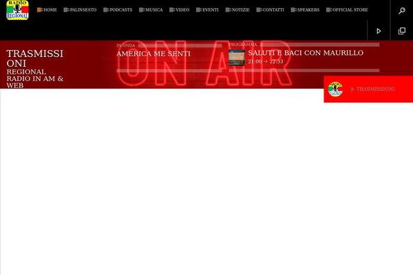 Onair2 theme site design template sample