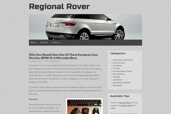 Gridiculous theme site design template sample