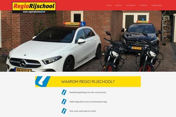 Guten theme site design template sample