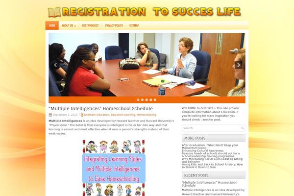 Educationpost theme site design template sample