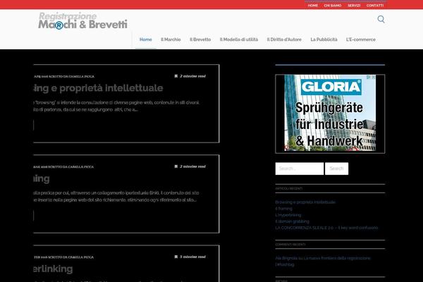 Stream theme site design template sample