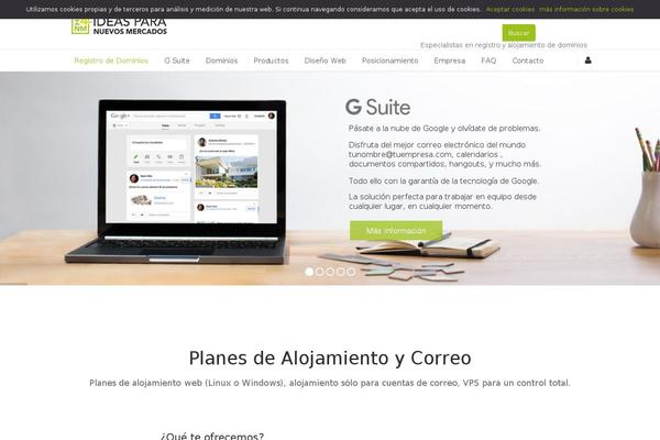 Site using Whmpress plugin