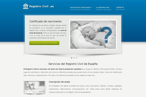 Karma Child theme site design template sample