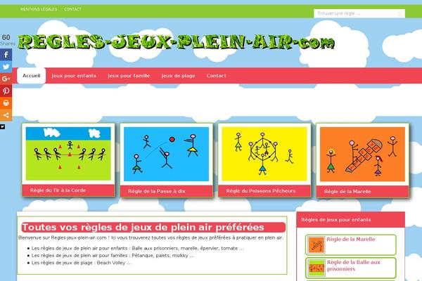 Rubine theme site design template sample