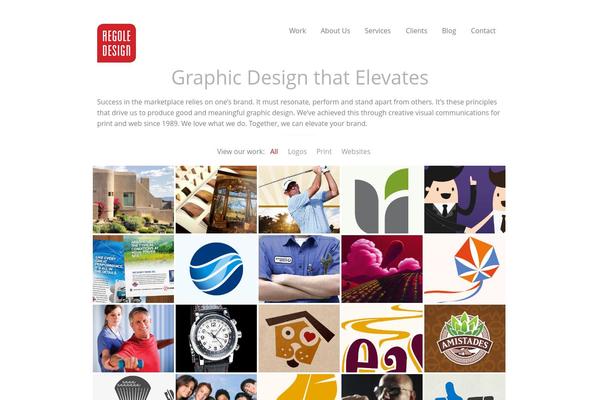 Aware theme site design template sample