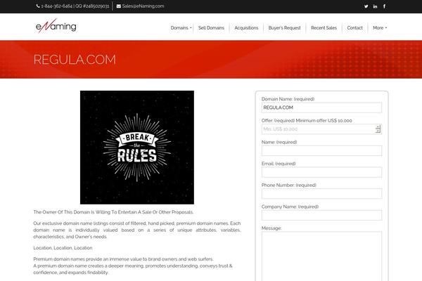 Site using Domain-inventory plugin