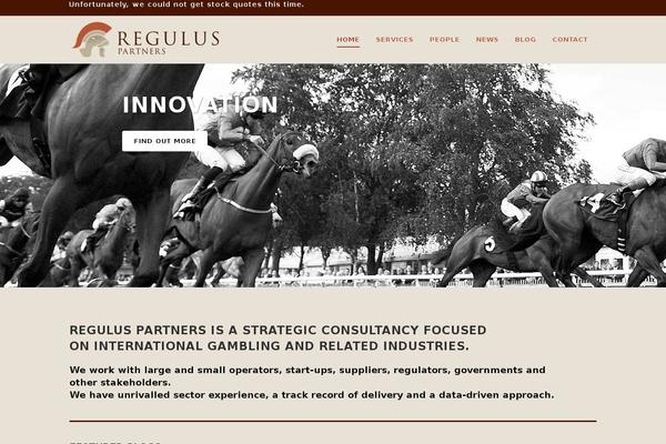 Site using Stock Ticker plugin