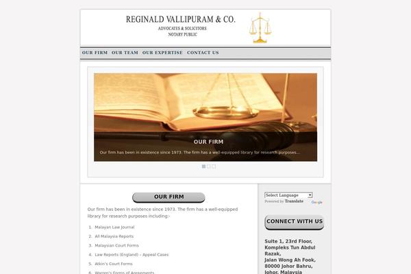 Priimo theme site design template sample