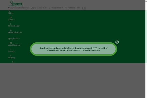 Site using myStickyElements plugin