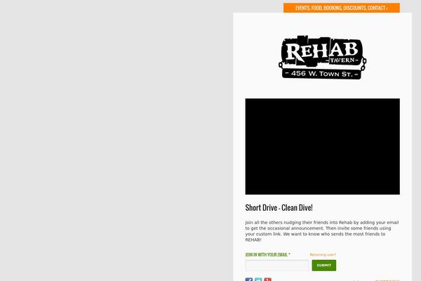 Launch Effect theme site design template sample