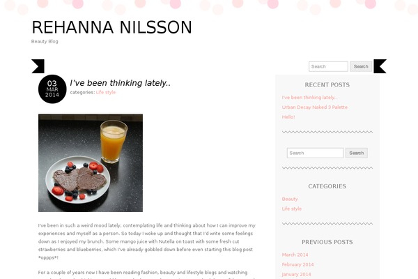 Adelle theme site design template sample