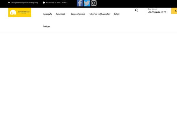 rehberkopeklerdernegi.org site used Engitech-child