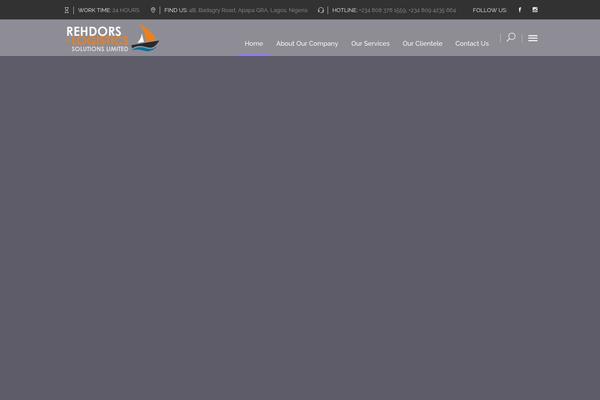 Highrise theme site design template sample