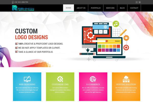 Mestro theme site design template sample