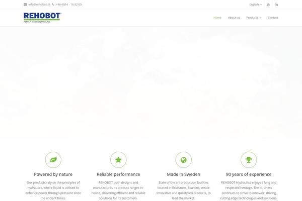 Renown theme site design template sample