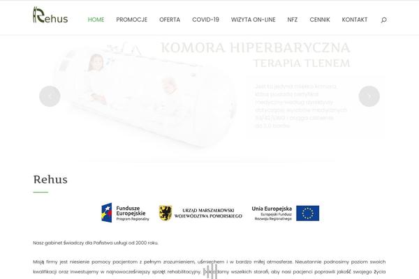 Pure theme site design template sample