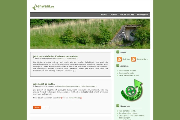 Blue Box theme site design template sample