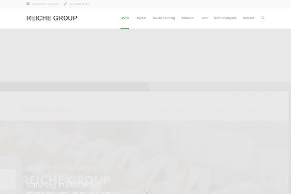 Waxom theme site design template sample