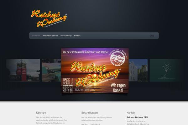 Envisioned theme site design template sample