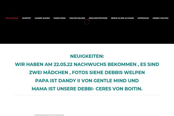 Blade-child theme site design template sample