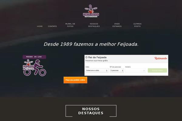 Pique theme site design template sample
