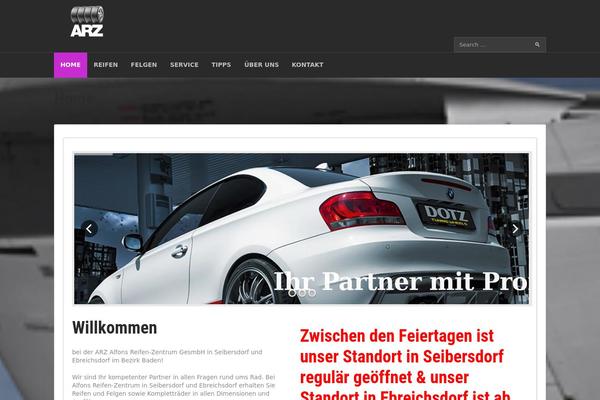 RedLine theme site design template sample