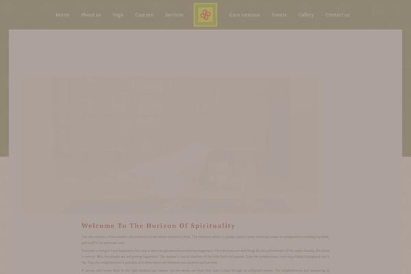 Kriya theme site design template sample