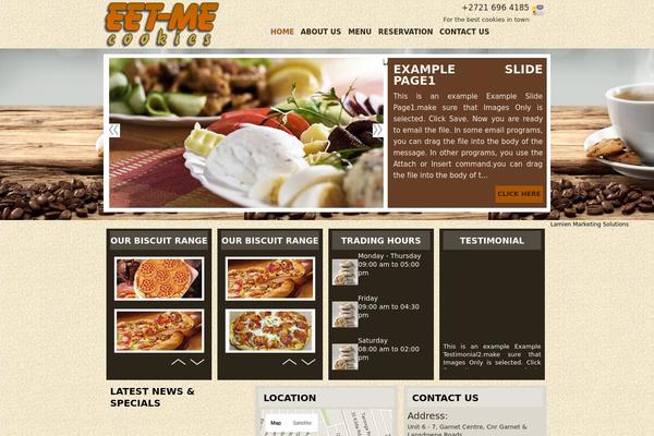 restaurant-theme theme websites examples