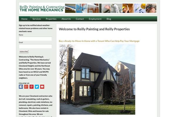 reillypainting.com site used Esplanade