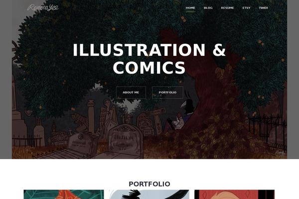 West theme site design template sample