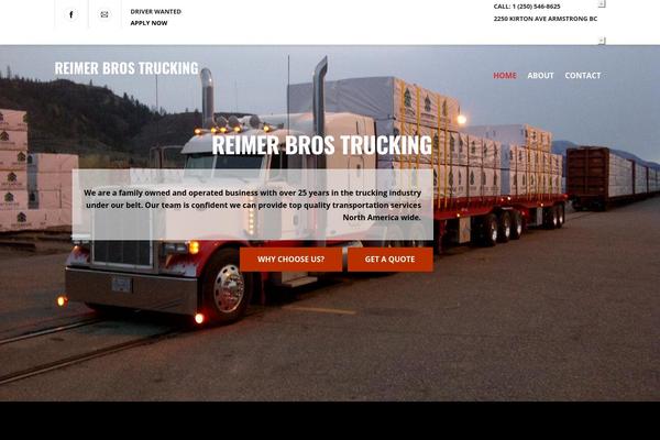 Ultra theme site design template sample