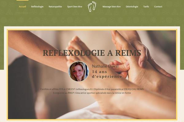 Kriya theme site design template sample